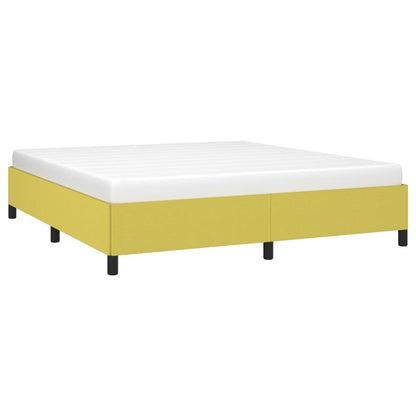 Bedframe zonder matras 160x200 cm stof groen