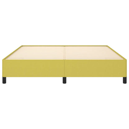 Bedframe zonder matras 160x200 cm stof groen