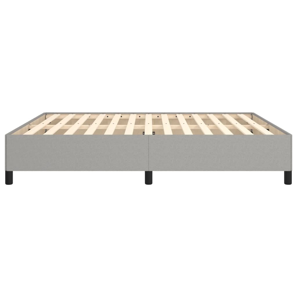 Bedframe Stof Lichtgrijs 180 x 200 cm 35 cm