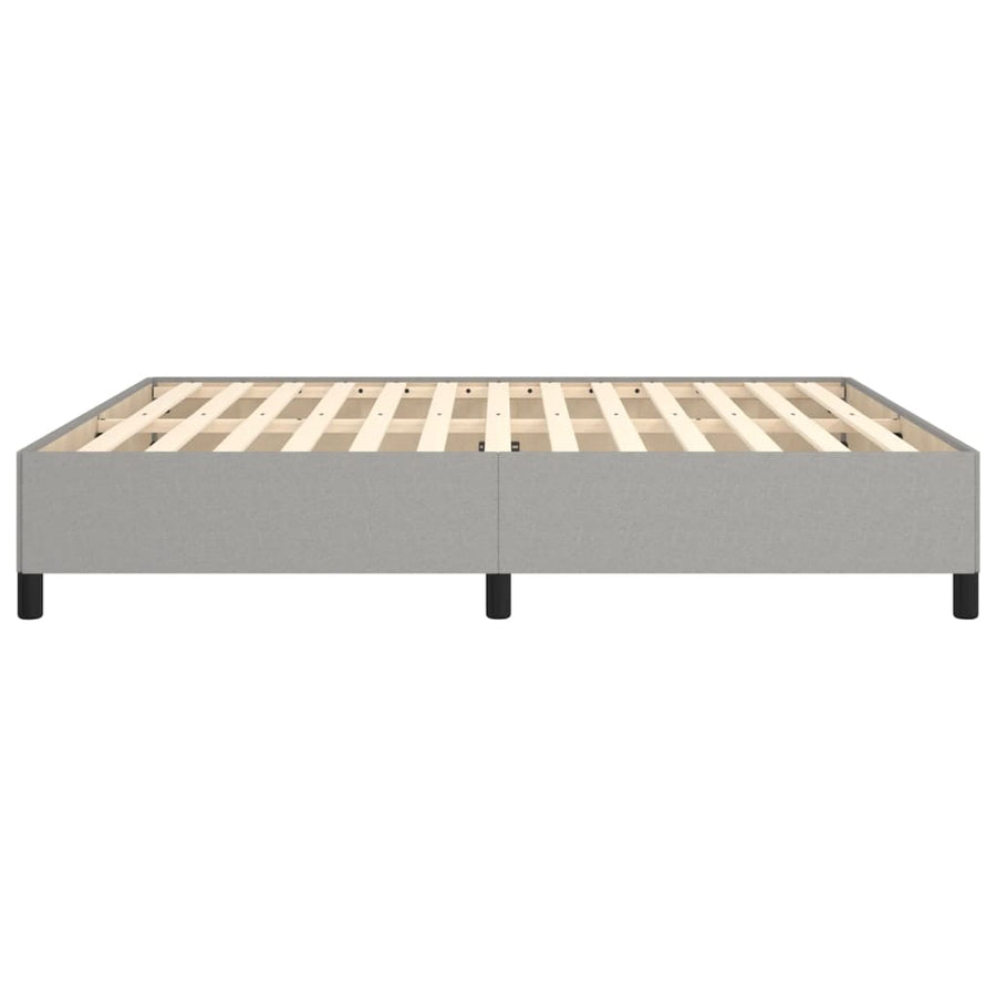 Bedframe Stof Lichtgrijs 180 x 200 cm 35 cm
