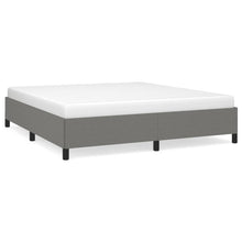 Bedframe Stof Donkergrijs 180 x 200 cm 35 cm