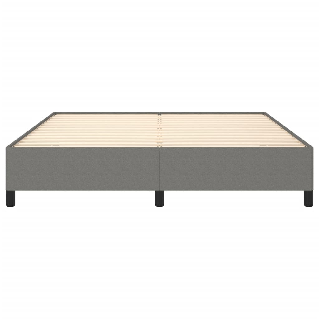 Bedframe Stof Donkergrijs 180 x 200 cm 35 cm
