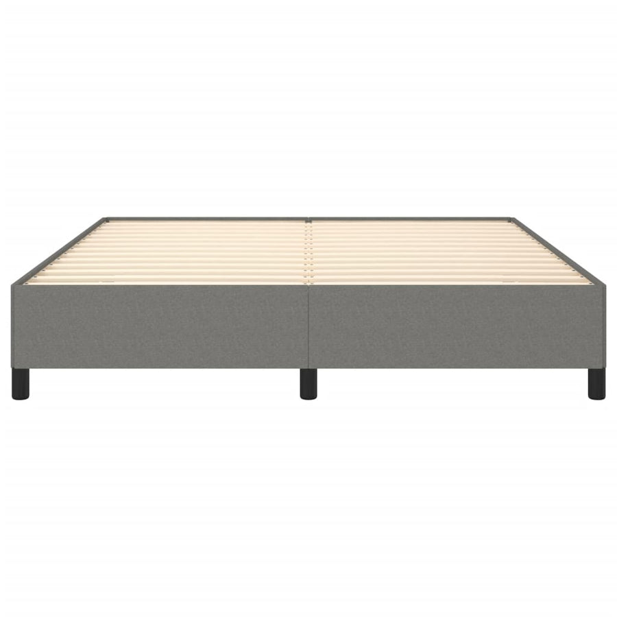 Bedframe Stof Donkergrijs 180 x 200 cm 35 cm