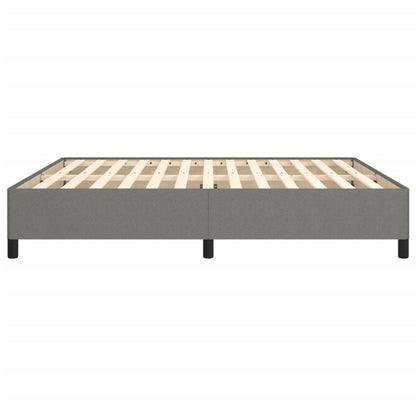 Bedframe Stof Donkergrijs 180 x 200 cm 35 cm