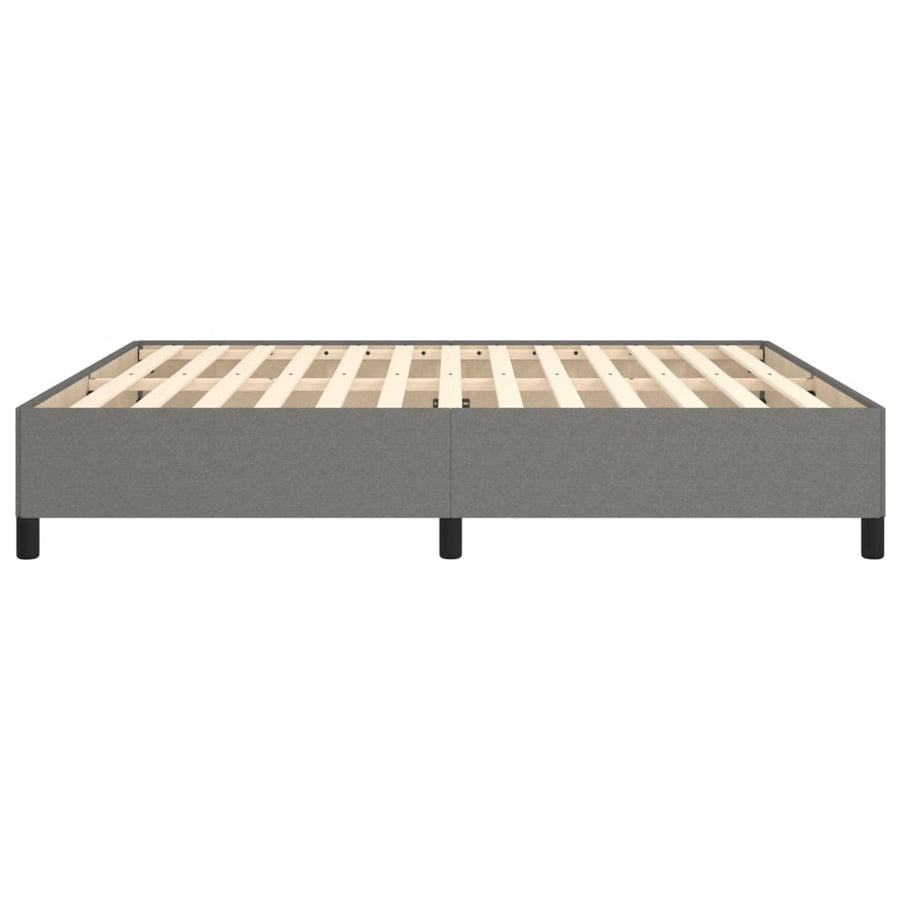 Bedframe Stof Donkergrijs 180 x 200 cm 35 cm