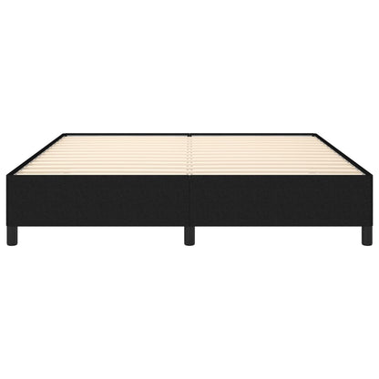Bedframe Stof Zwart 180 x 200 cm 35 cm