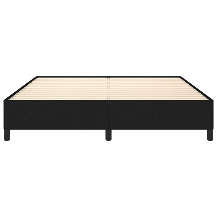 Bedframe Stof Zwart 180 x 200 cm 35 cm