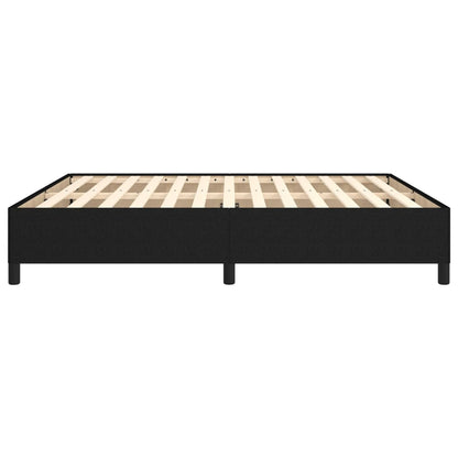 Bedframe Stof Zwart 180 x 200 cm 35 cm