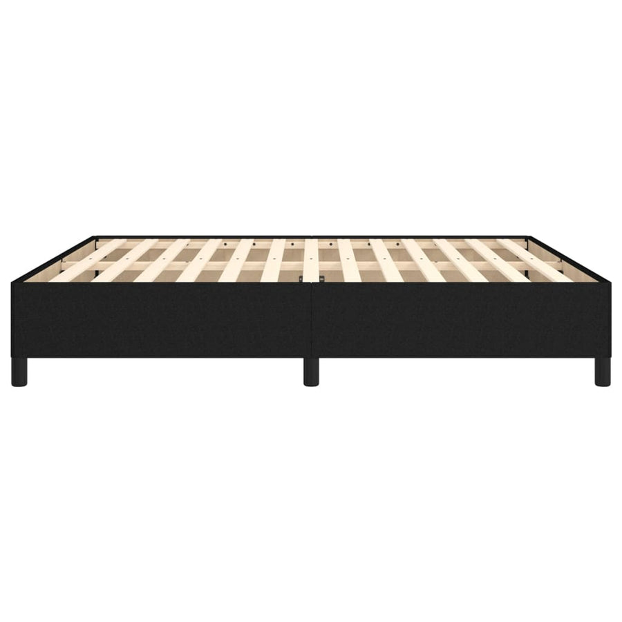 Bedframe Stof Zwart 180 x 200 cm 35 cm