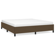 Bedframe Stof Donkerbruin 180 x 200 cm 35 cm