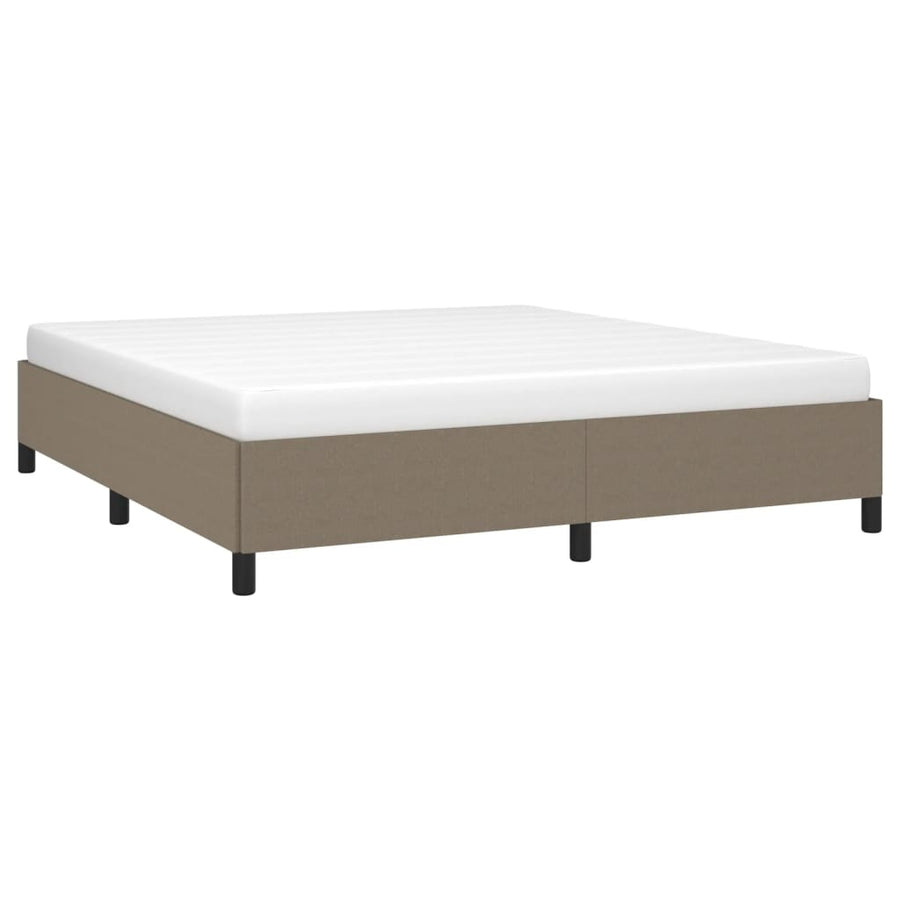 Bedframe Stof Taupe 180 x 200 cm 35 cm