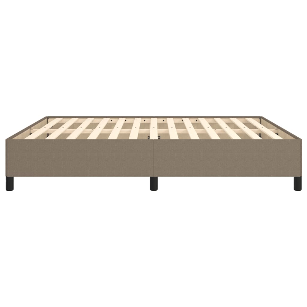 Bedframe Stof Taupe 180 x 200 cm 35 cm