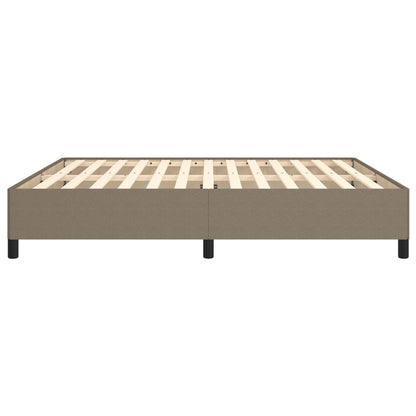 Bedframe Stof Taupe 180 x 200 cm 35 cm