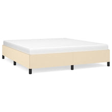 Bedframe Stof Kleurig Crème 180 x 200 cm 35 cm