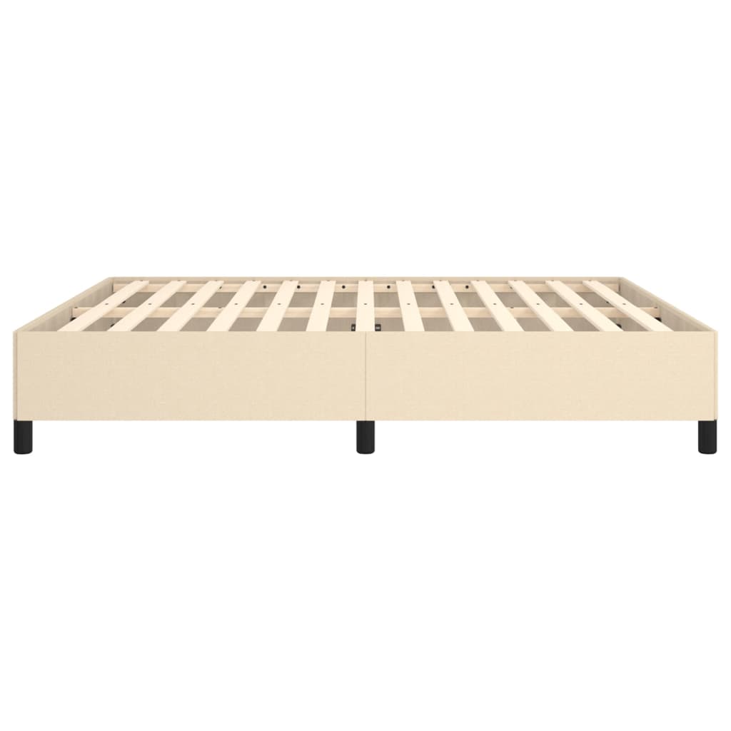 Bedframe Stof Kleurig Crème 180 x 200 cm 35 cm