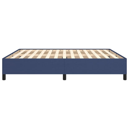 Bedframe Stof Blauw 180 x 200 cm 35 cm