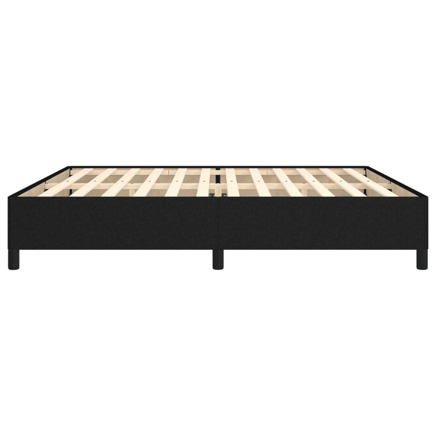 Bedframe Stof Zwart 200 x 200 cm 35 cm