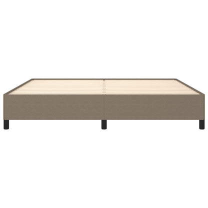 Bedframe Stof Taupe 200 x 200 cm 35 cm