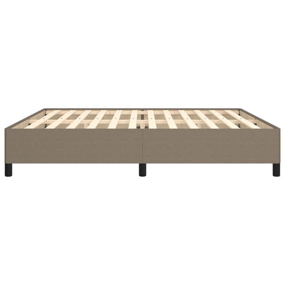 Bedframe Stof Taupe 200 x 200 cm 35 cm