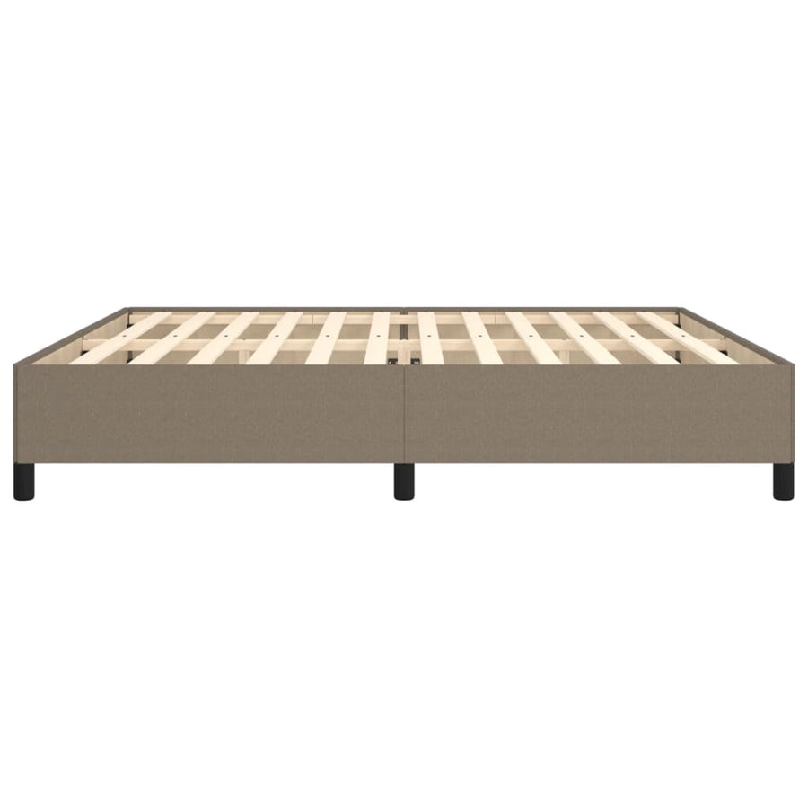 Bedframe Stof Taupe 200 x 200 cm 35 cm