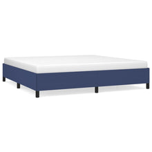 Bedframe Stof Blauw 200 x 200 cm 35 cm