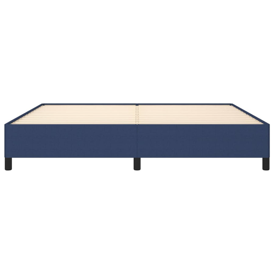 Bedframe Stof Blauw 200 x 200 cm 35 cm