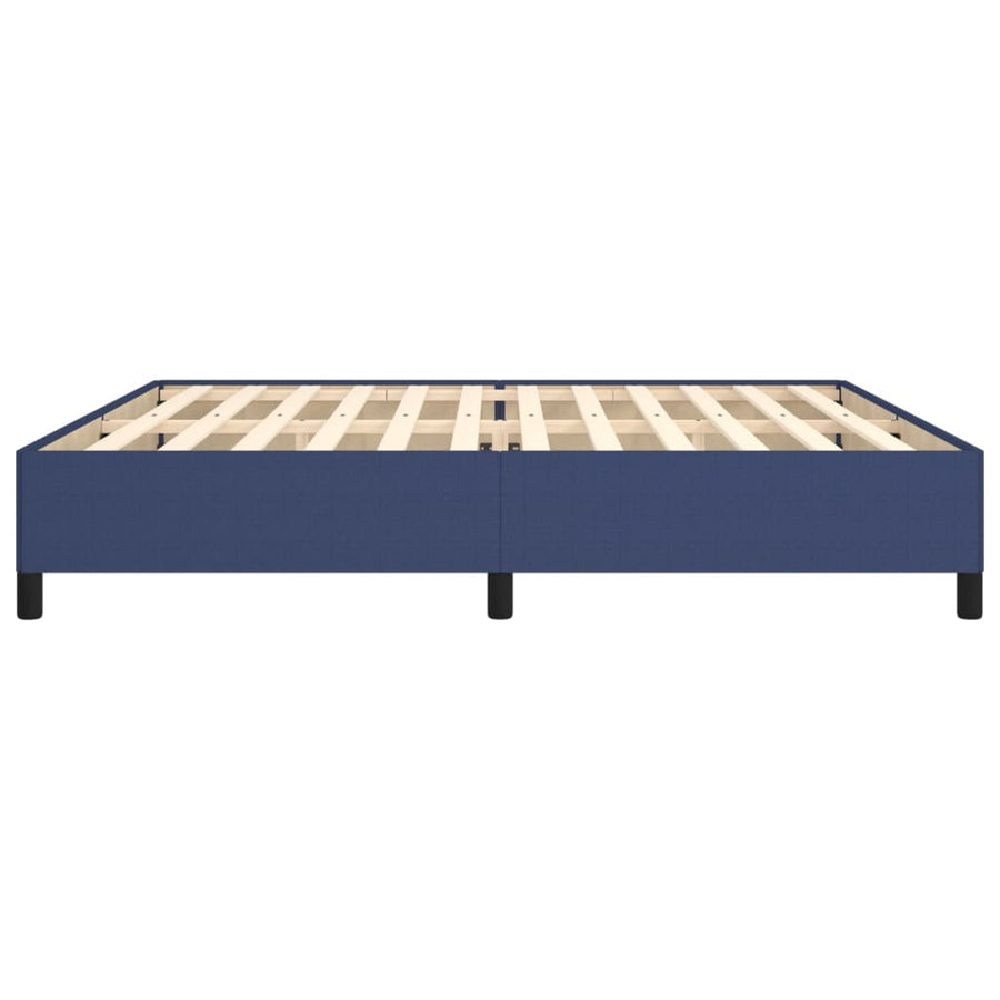 Bedframe Stof Blauw 200 x 200 cm 35 cm