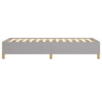 Bedframe Stof Lichtgrijs 80 x 200 cm 35 cm