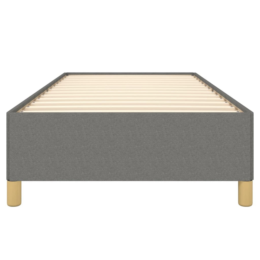 Bedframe Stof Donkergrijs 80 x 200 cm 35 cm