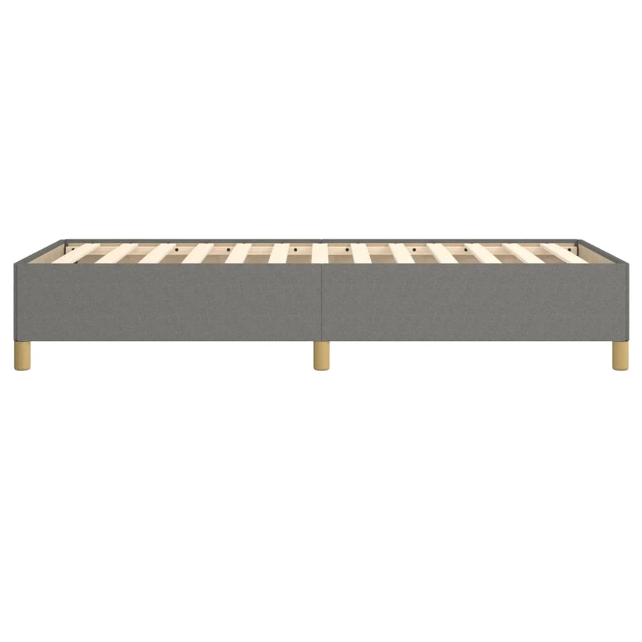 Bedframe Stof Donkergrijs 80 x 200 cm 35 cm