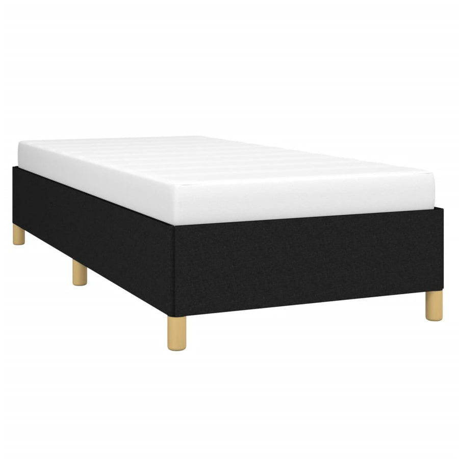 Bedframe Stof Zwart 80 x 200 cm 35 cm