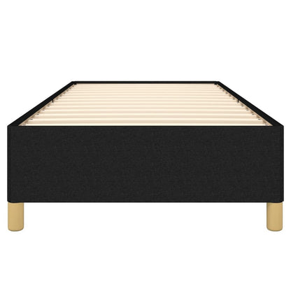 Bedframe Stof Zwart 80 x 200 cm 35 cm