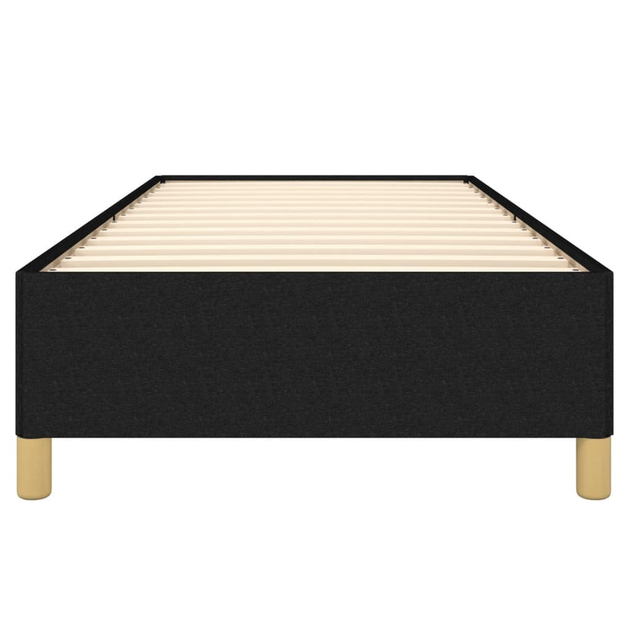 Bedframe Stof Zwart 80 x 200 cm 35 cm