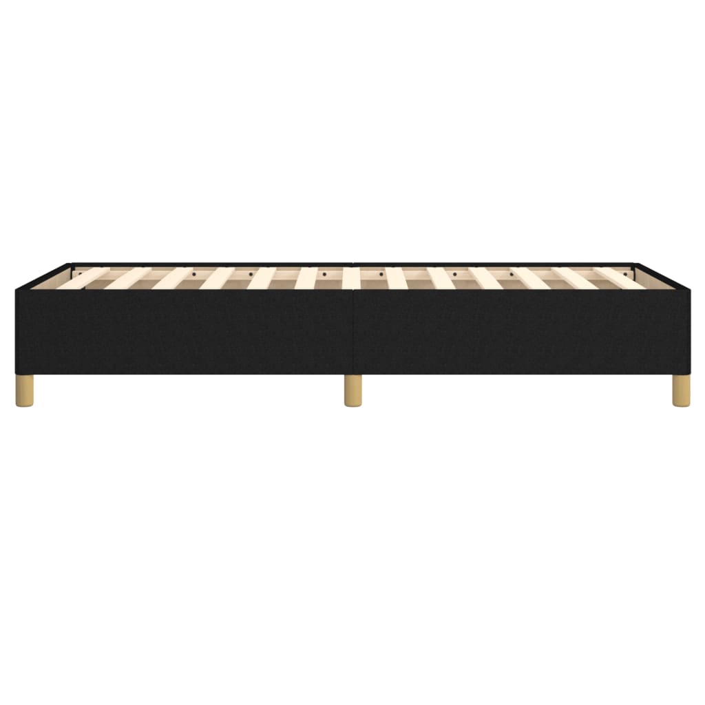 Bedframe Stof Zwart 80 x 200 cm 35 cm