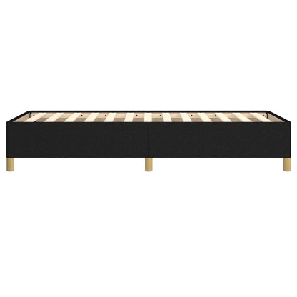 Bedframe Stof Zwart 80 x 200 cm 35 cm