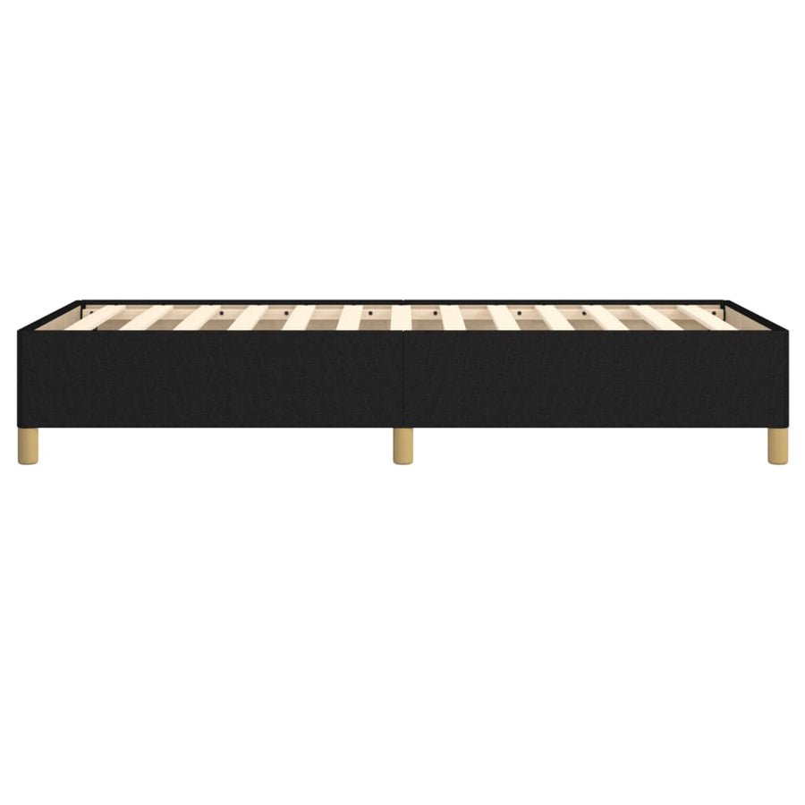 Bedframe Stof Zwart 80 x 200 cm 35 cm