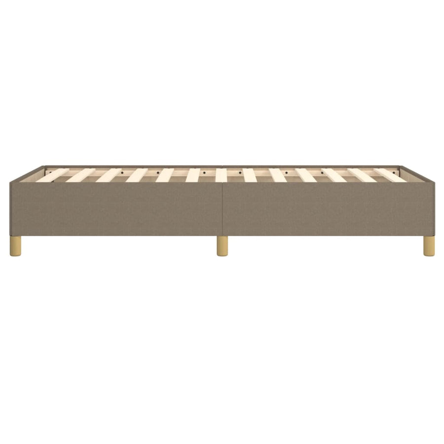 Bedframe stof taupe 80x200 cm 80 x 200 cm 35 cm