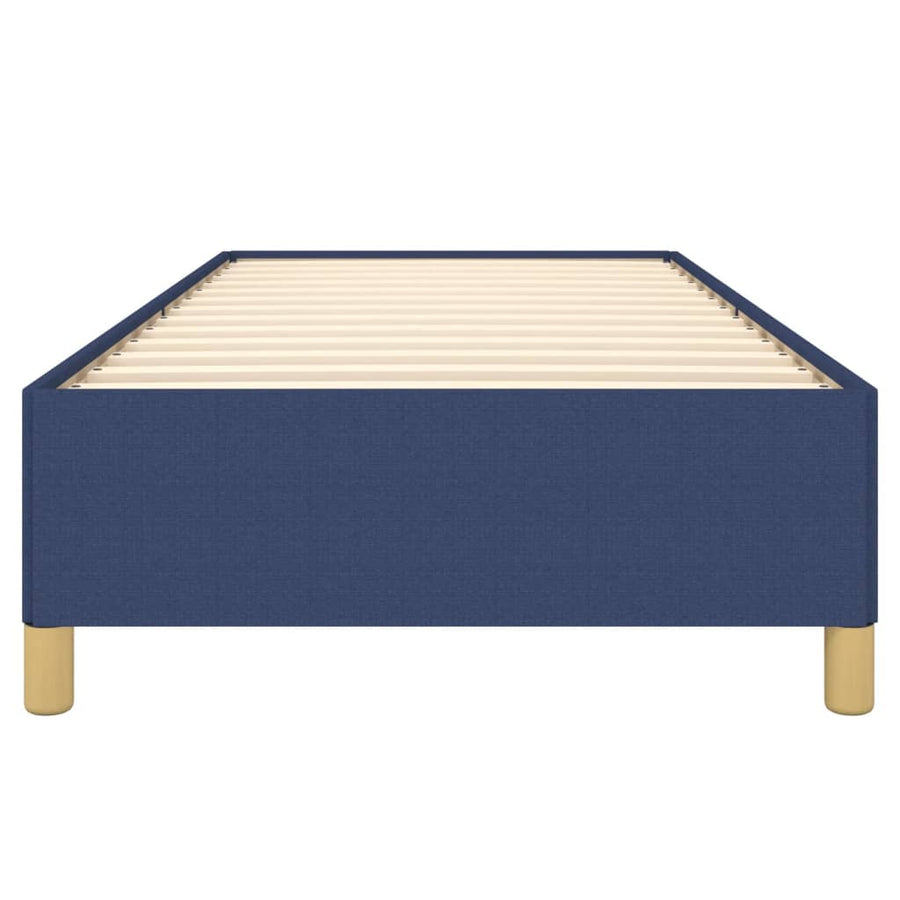 Bedframe Stof Blauw 80 x 200 cm 35 cm