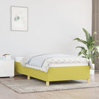 Bedframe stof groen 80x200 cm