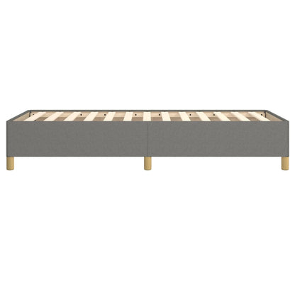 Bedframe Stof Donkergrijs 90 x 190 cm 35 cm