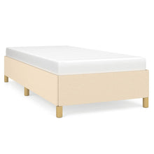 Bedframe Stof Kleurig Crème 90 x 190 cm 35 cm