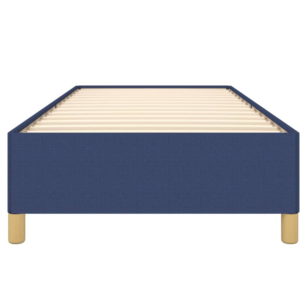 Bedframe Stof Blauw 90 x 190 cm 35 cm