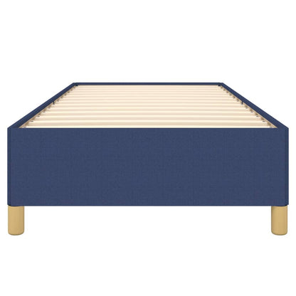 Bedframe Stof Blauw 90 x 190 cm 35 cm