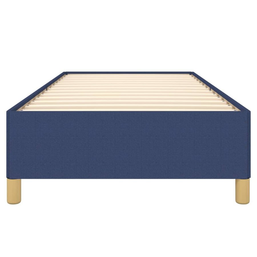 Bedframe Stof Blauw 90 x 190 cm 35 cm