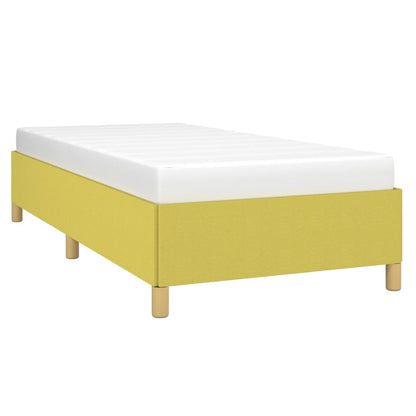 Bedframe stof groen 90x190 cm
