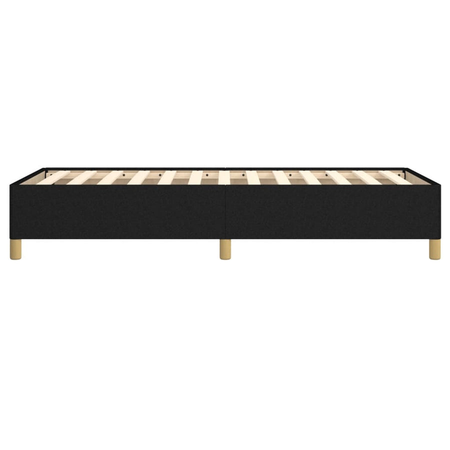 Bedframe Stof Zwart 90 x 200 cm 35 cm