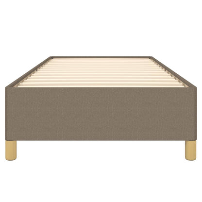 Bedframe stof taupe 90x200 cm 90 x 200 cm 35 cm