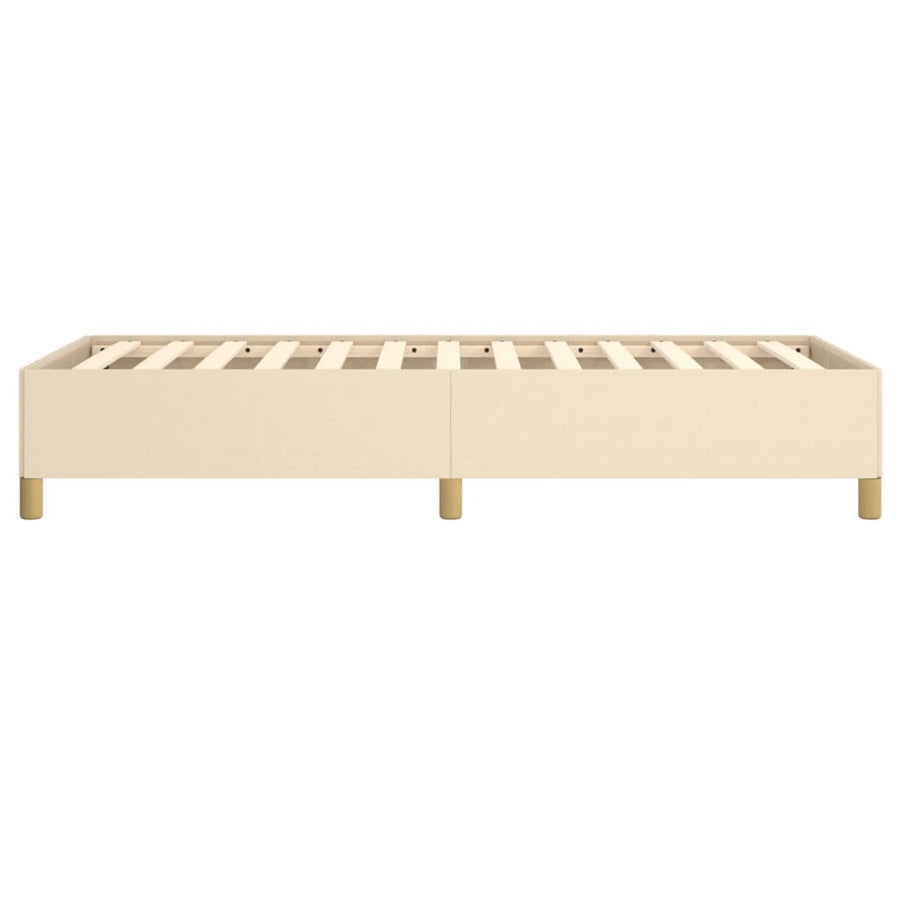 Bedframe Stof Kleurig Crème 90 x 200 cm 35 cm