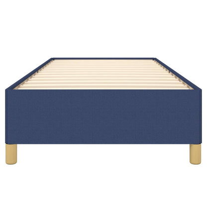 Bedframe Stof Blauw 90 x 200 cm 35 cm