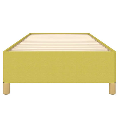 Bedframe stof groen 90x200 cm 90 x 200 cm 35 cm